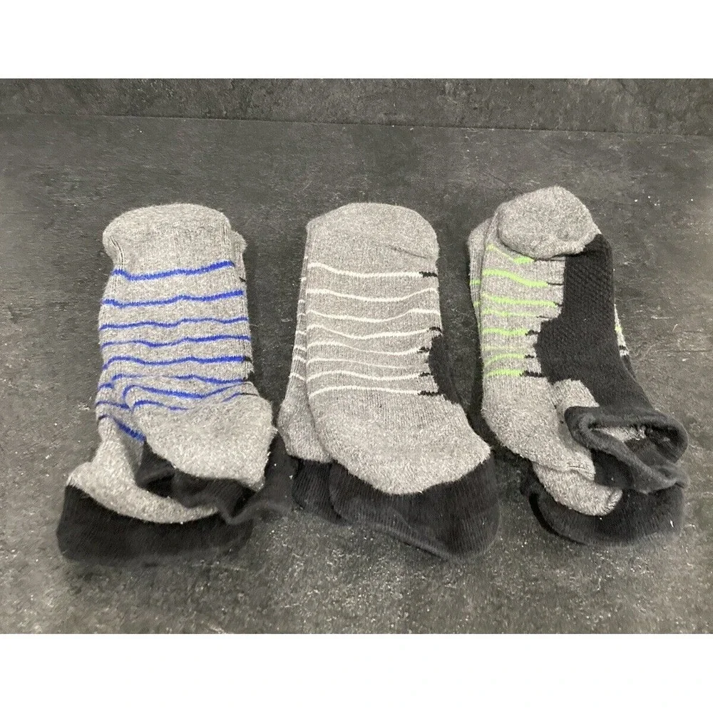Elite Performance Compression Socks for Women & Men Black‎ 6 Pair Size L/XL